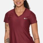 T-Shirt Down the Line- Bordô