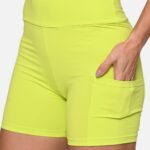 Short Segunda Pele S5 Verde Neon