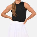 Short Saia Plissado Wimbledon – Branca