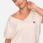 Blusa Racket5 Tricot- Nude